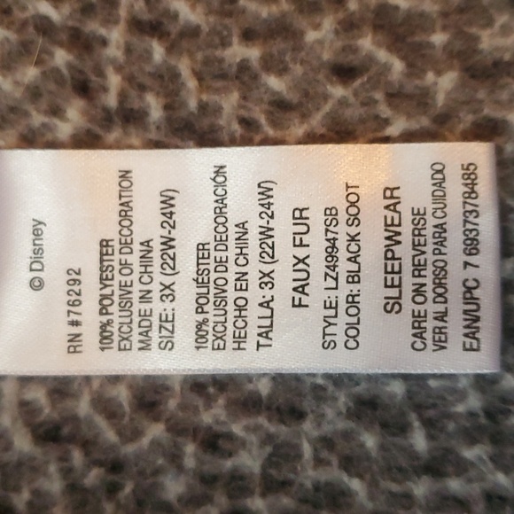 Nightmare before Christmas fleece pullover sweatshirt size 3X Jack Skelington - Picture 6 of 8